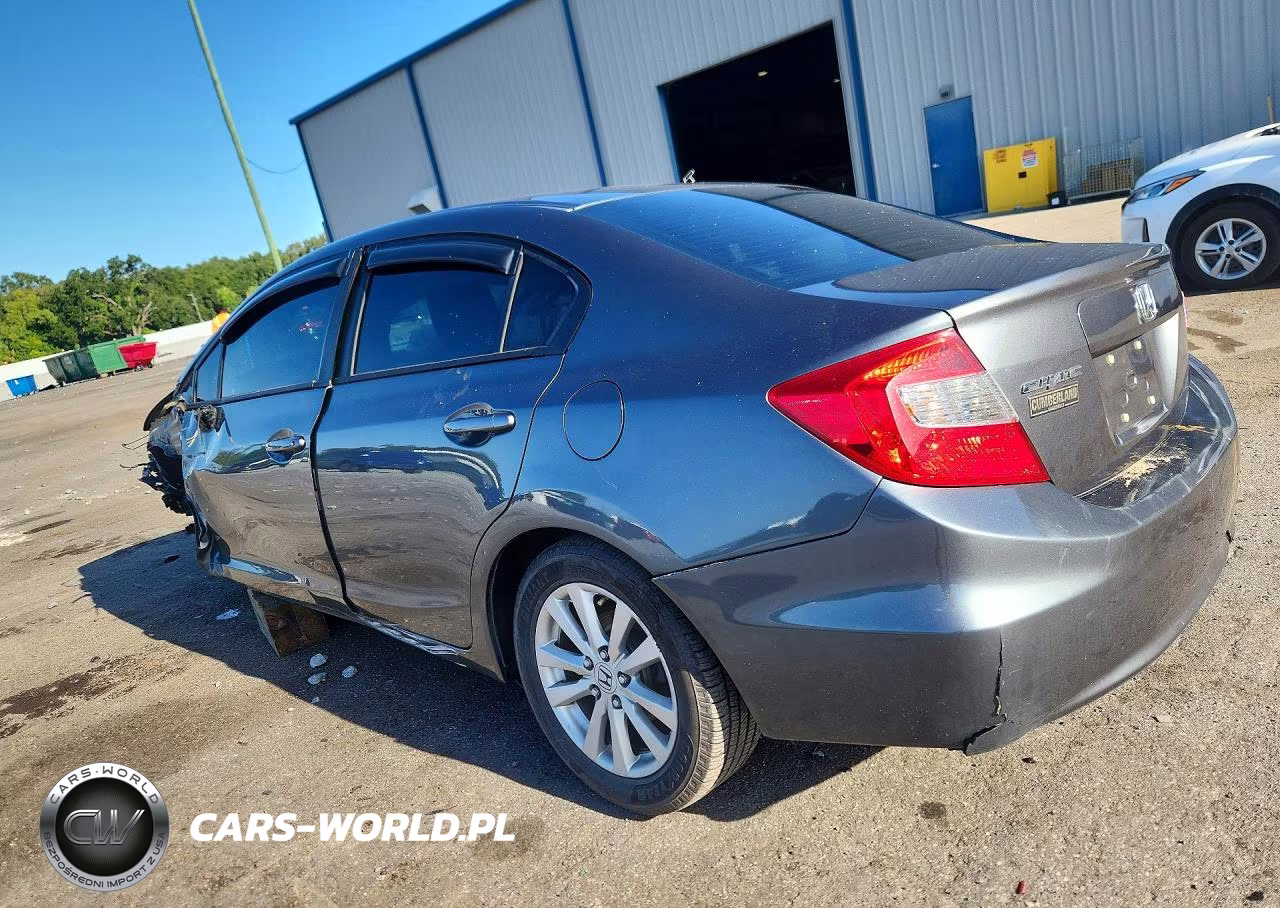 2012 Honda Civic Ex VIN:19XFB2F86CE103285 - 2