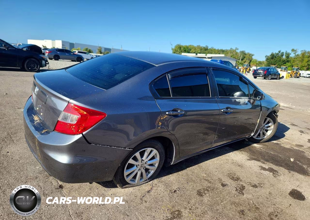 2012 Honda Civic Ex VIN:19XFB2F86CE103285 - 3
