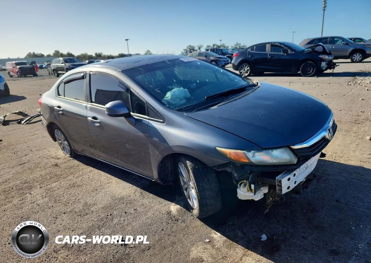 2012 Honda Civic Ex VIN:19XFB2F86CE103285 - 4