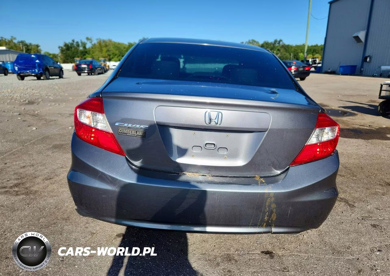 2012 Honda Civic Ex VIN:19XFB2F86CE103285 - 6
