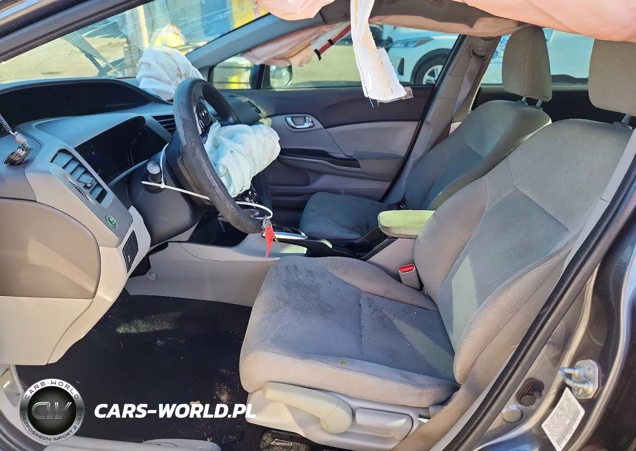 2012 Honda Civic Ex VIN:19XFB2F86CE103285 - 7