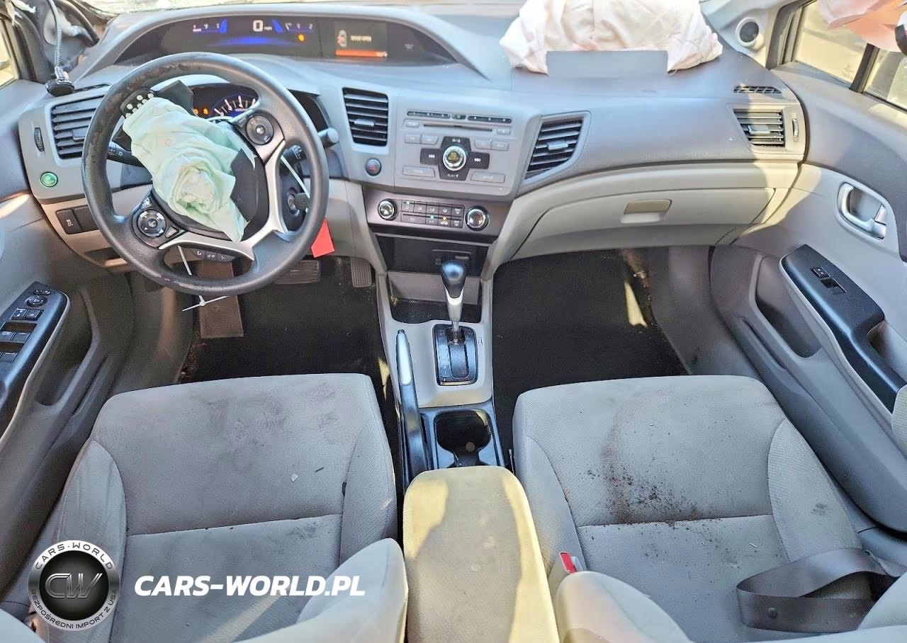 2012 Honda Civic Ex VIN:19XFB2F86CE103285 - 8