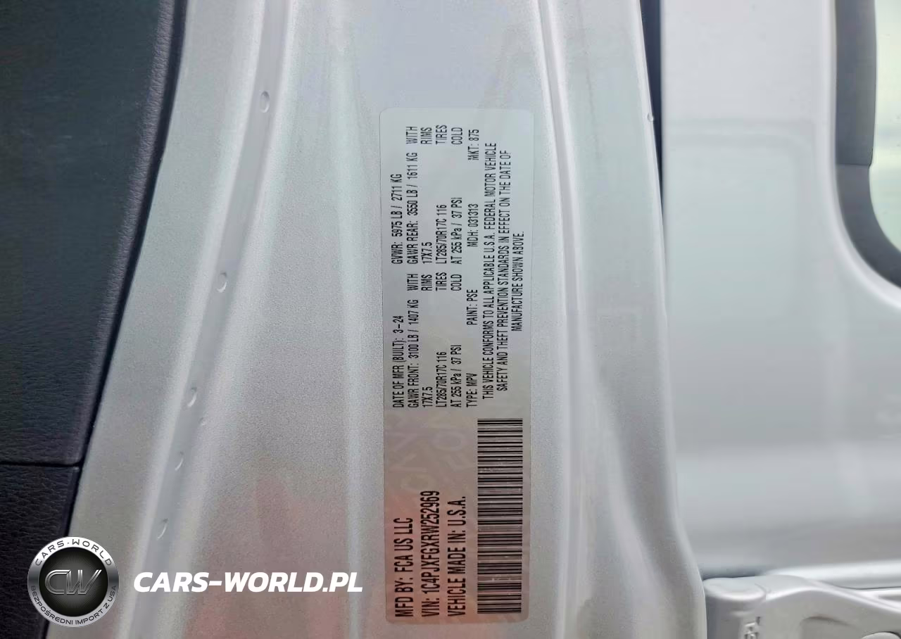 2024 Jeep Wrangler Rubicon VIN:1C4PJXFGXRW252969 - 12