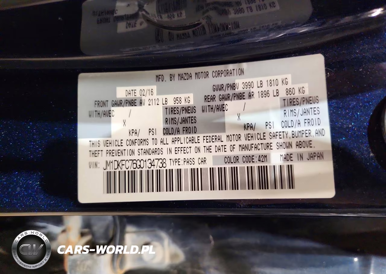 2016 Mazda Cx-3 Touring VIN:JM1DKFC76G0134738 - 13