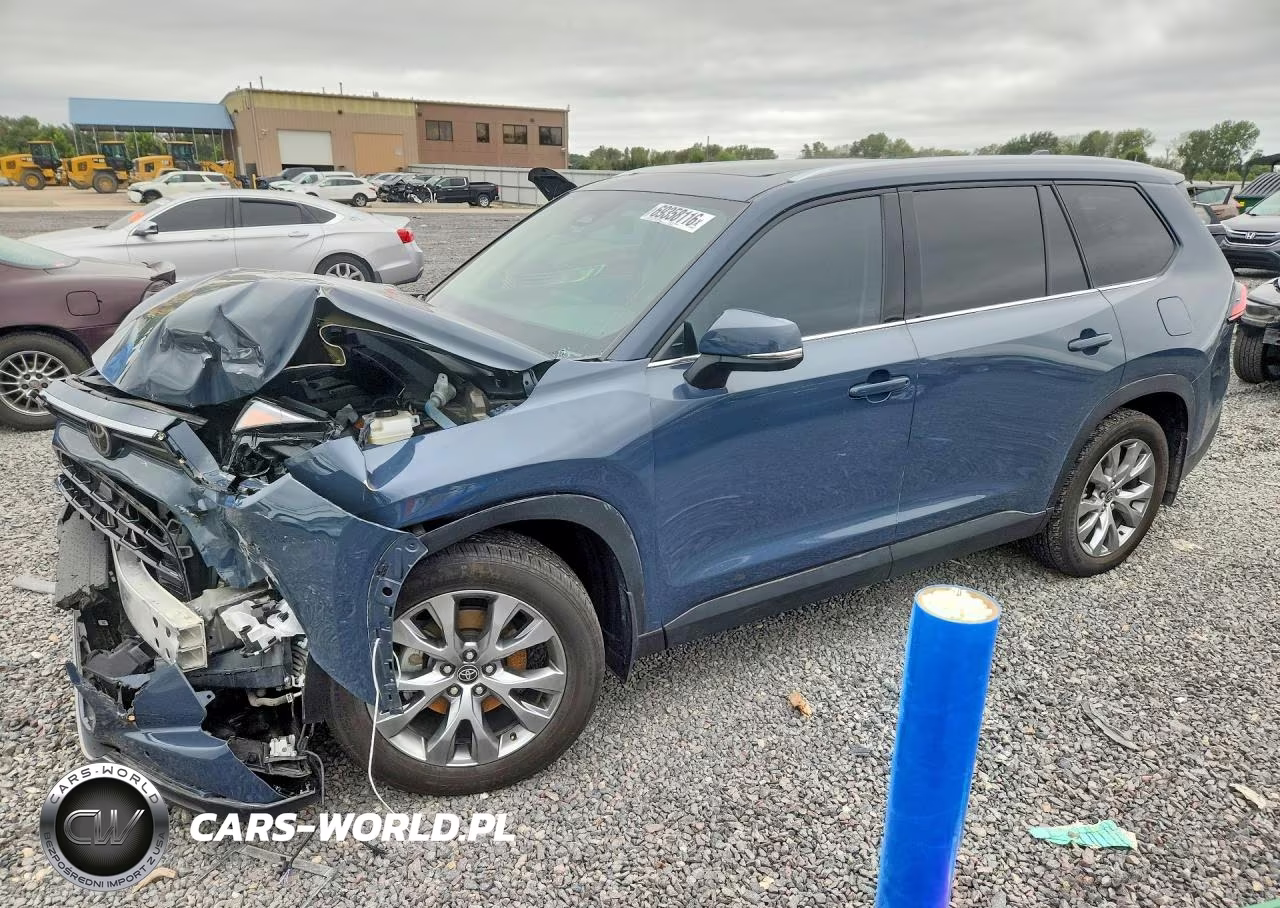 2024 Toyota Grand Highlander Hybrid Limited VIN:5TDACAB50RS004313 - 1