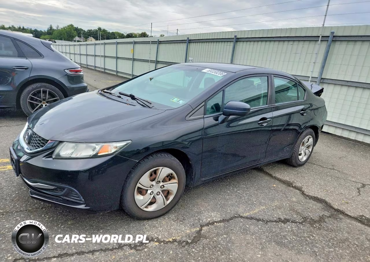 2015 Honda Civic Lx VIN:19XFB2F54FE215626 - 1
