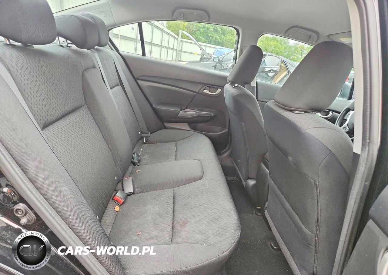 2015 Honda Civic Lx VIN:19XFB2F54FE215626 - 10