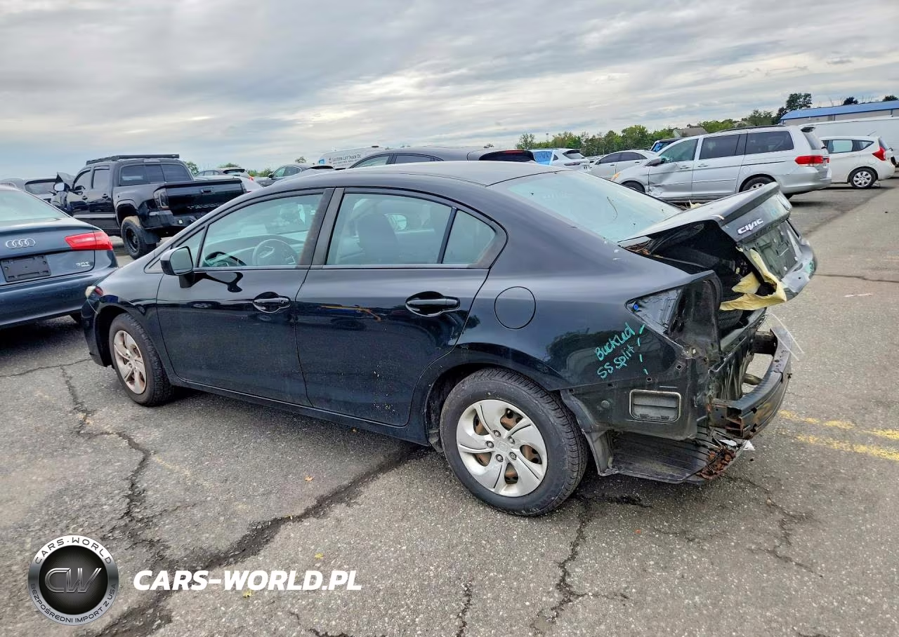 2015 Honda Civic Lx VIN:19XFB2F54FE215626 - 2