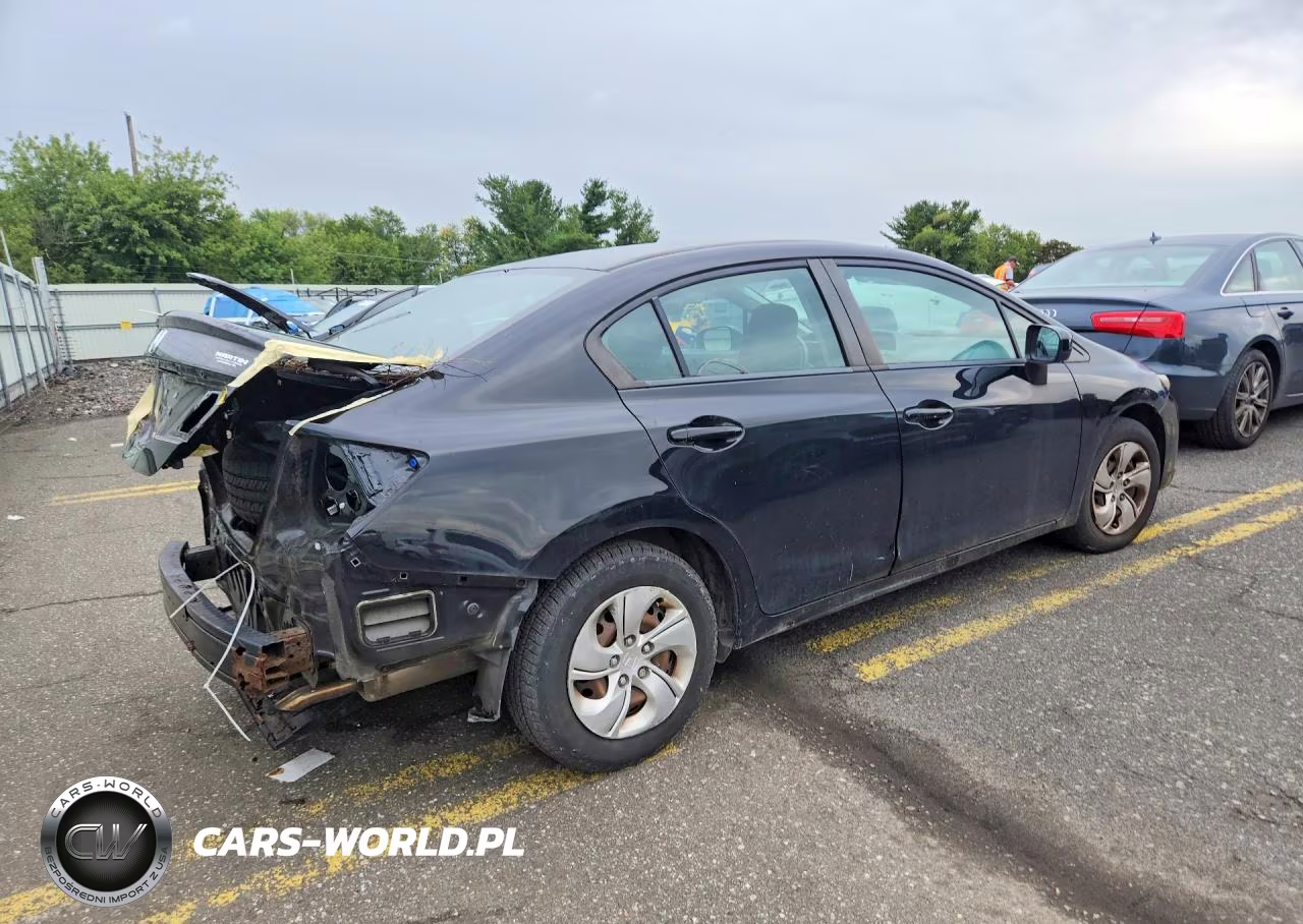 2015 Honda Civic Lx VIN:19XFB2F54FE215626 - 3