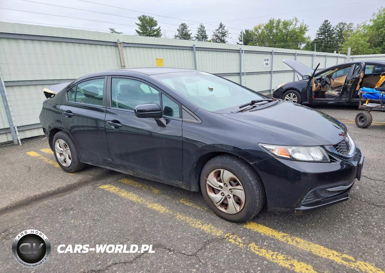 2015 Honda Civic Lx VIN:19XFB2F54FE215626 - 4