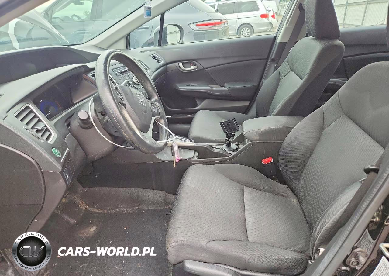 2015 Honda Civic Lx VIN:19XFB2F54FE215626 - 7