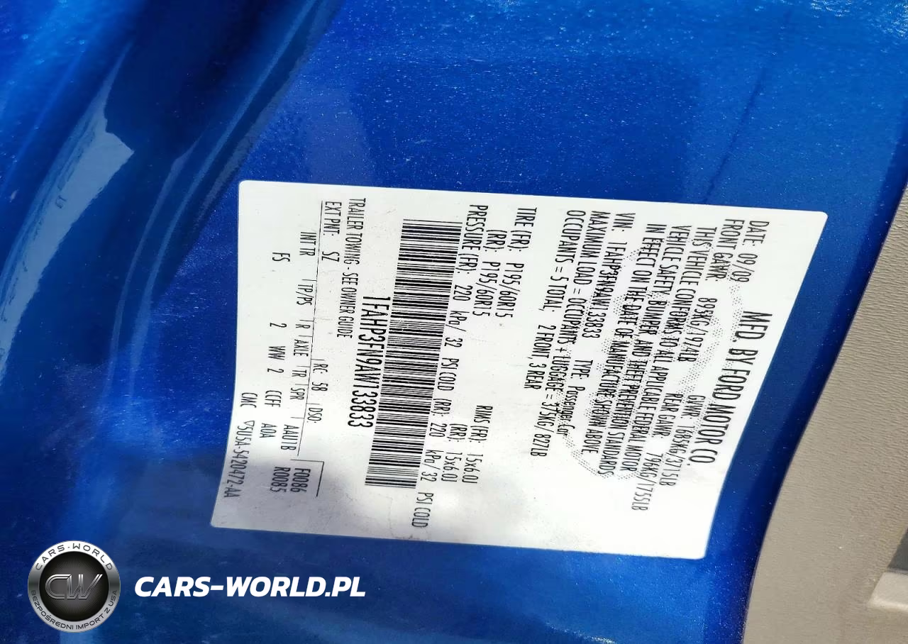 2010 Ford Focus Se VIN:1FAHP3FN9AW133833 - 13