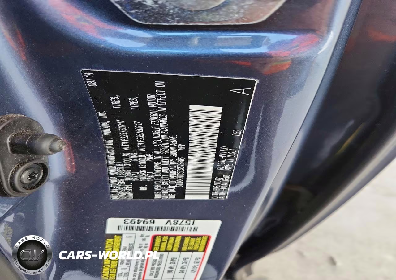 2014 Toyota Sienna Le VIN:5TDKK3DC5ES525486 - 13