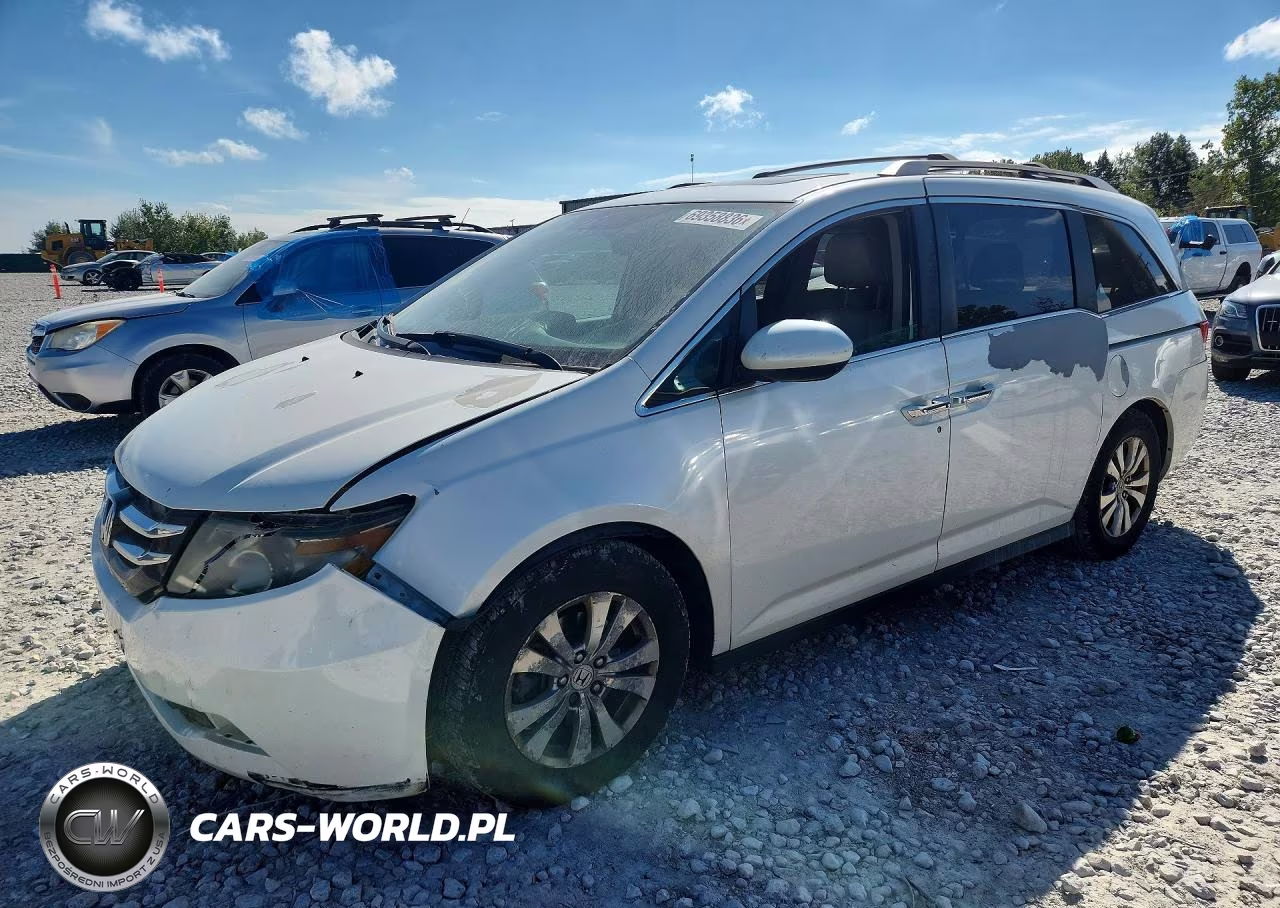 2014 Honda Odyssey Exl VIN:5FNRL5H64EB069254 - 1