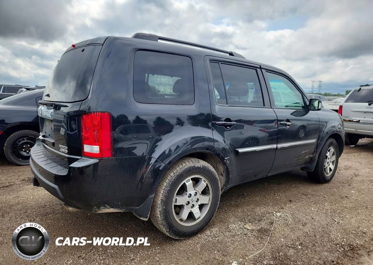 2009 Honda Pilot Touring VIN:5FNYF48959B055618 - 3