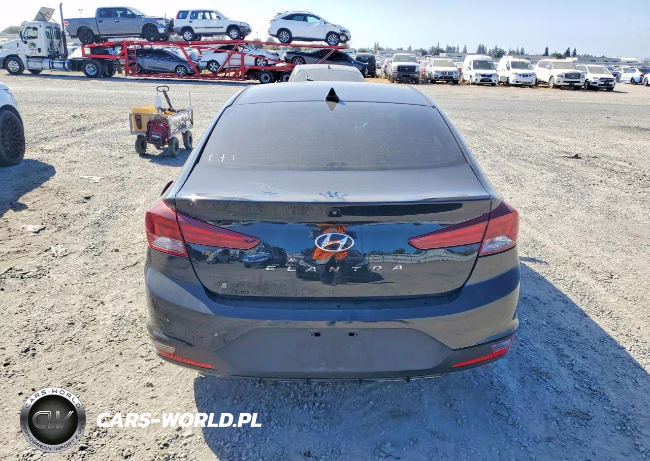 2019 Hyundai Elantra Sel VIN:KMHD84LF8KU773095 - 6