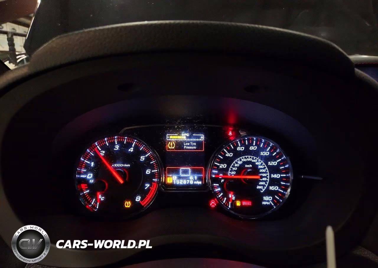 2018 Subaru Wrx Limited VIN:JF1VA1H60J9821104 - 9