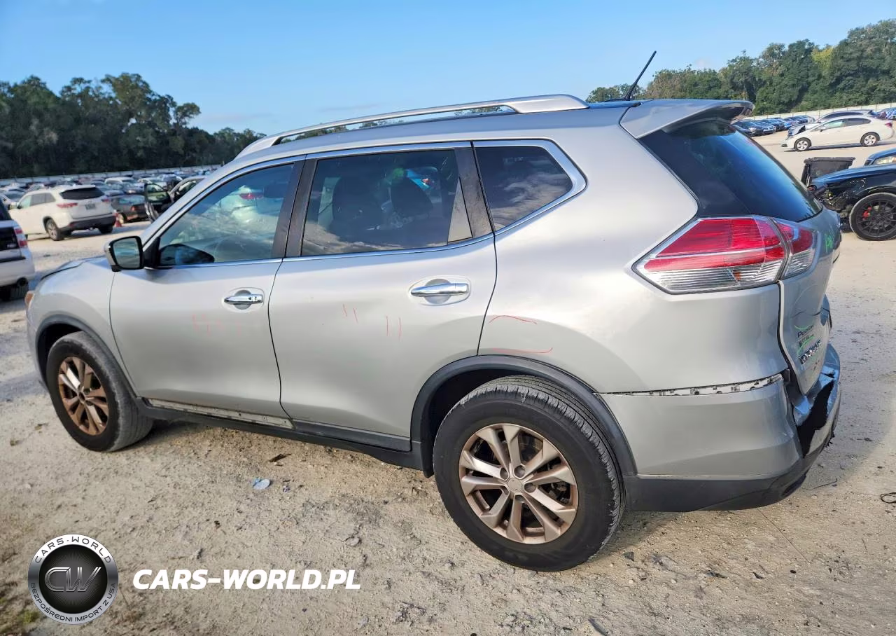 2016 Nissan Rogue Sv VIN:KNMAT2MT0GP736126 - 2