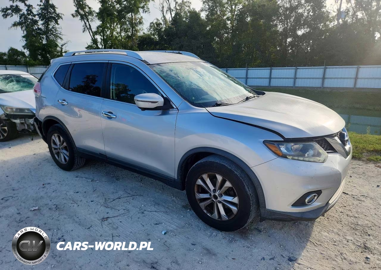 2016 Nissan Rogue Sv VIN:KNMAT2MT0GP736126 - 4