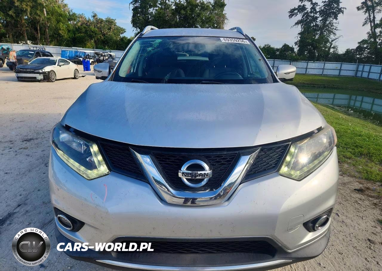 2016 Nissan Rogue Sv VIN:KNMAT2MT0GP736126 - 5