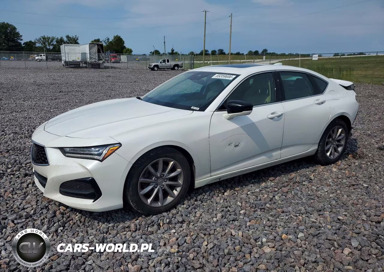 2021 Acura Tlx VIN:19UUB6F34MA003341 - 1