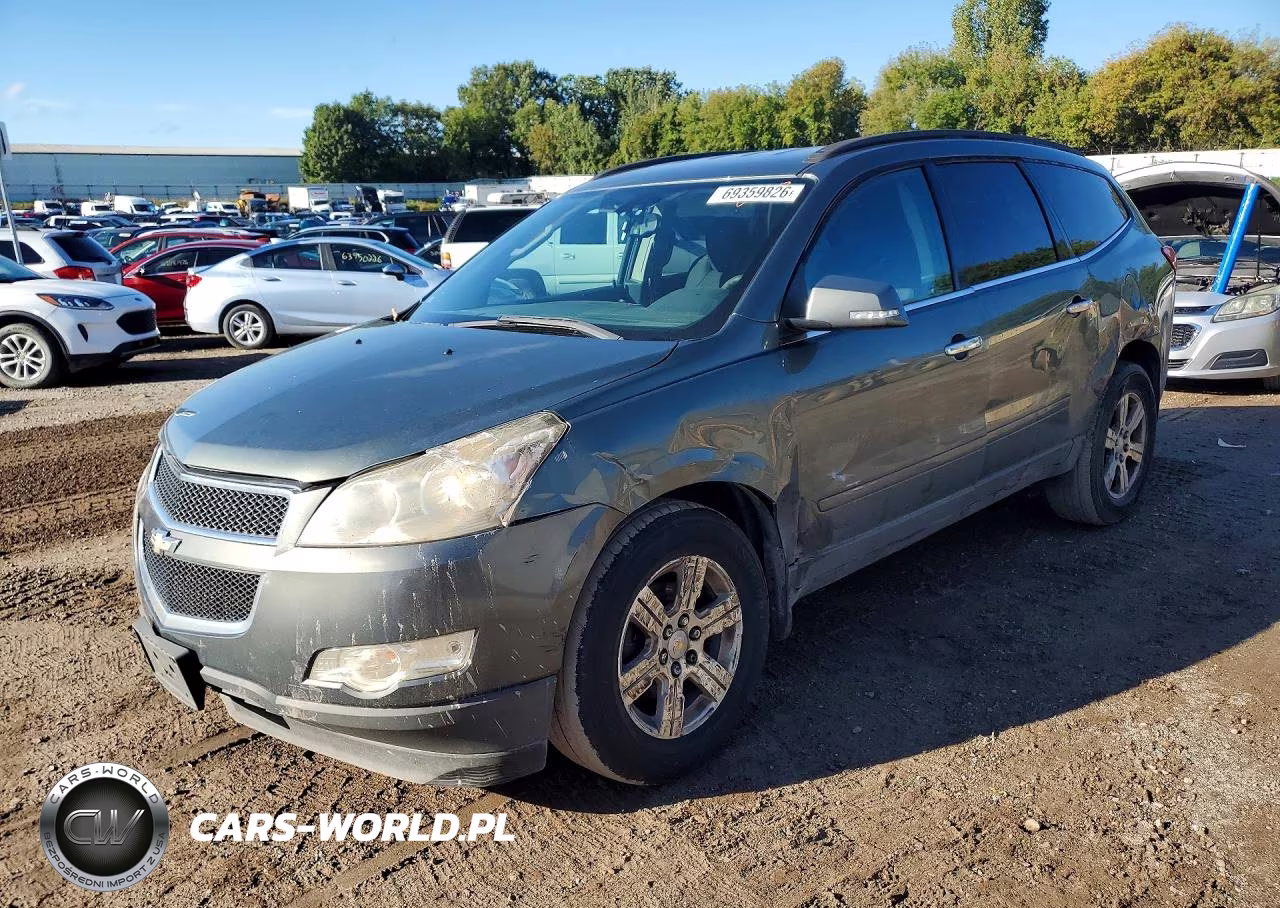 2011 Chevrolet Traverse Lt VIN:1GNKRGED2BJ235829 - 1