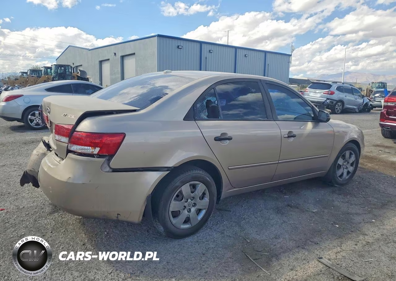 2007 Hyundai Sonata Gls VIN:5NPET46C87H265932 - 3