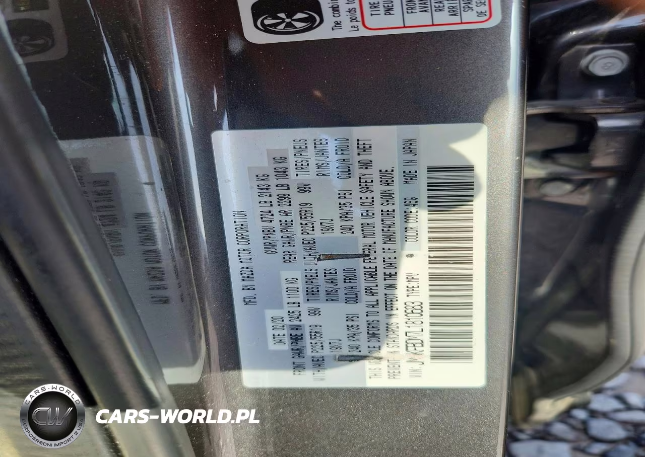 2020 Mazda Cx-5 Grand Touring VIN:JM3KFBDM7L1810683 - 14