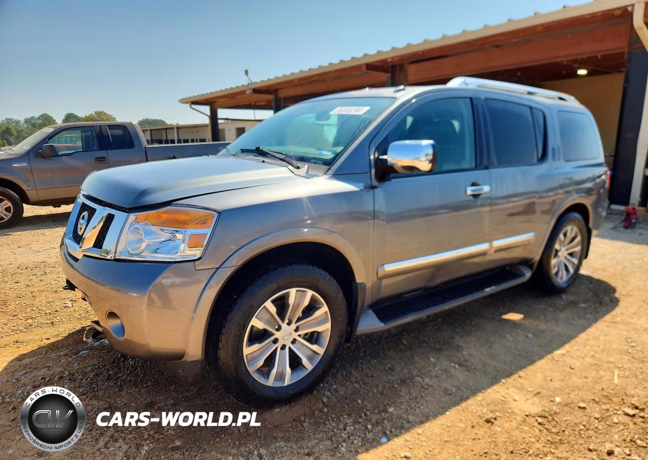 2015 Nissan Armada Sl VIN:5N1BA0NDXFN616149 - 1