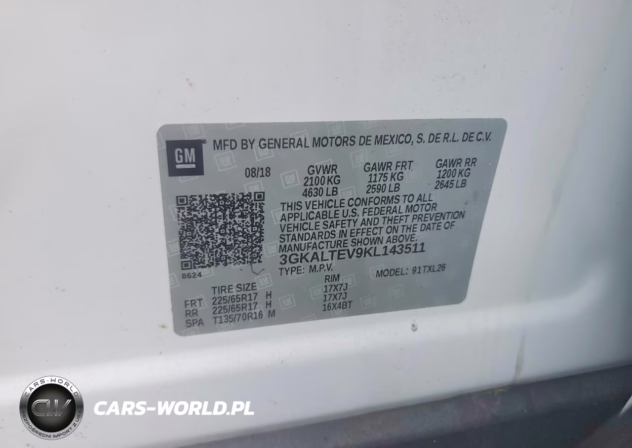2019 GMC Terrain Sle VIN:3GKALTEV9KL143511 - 13
