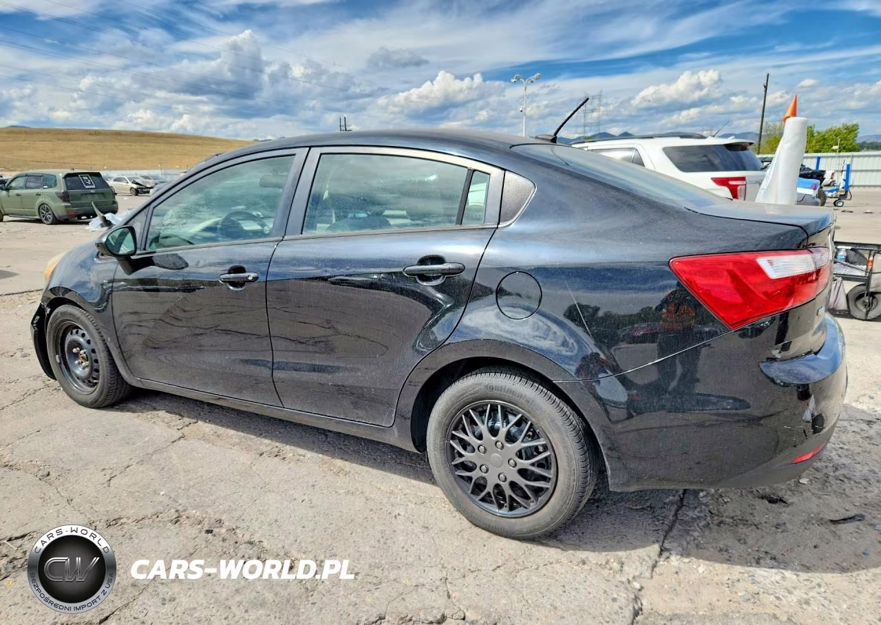 2013 Kia Rio Lx VIN:KNADM4A34D6237466 - 2
