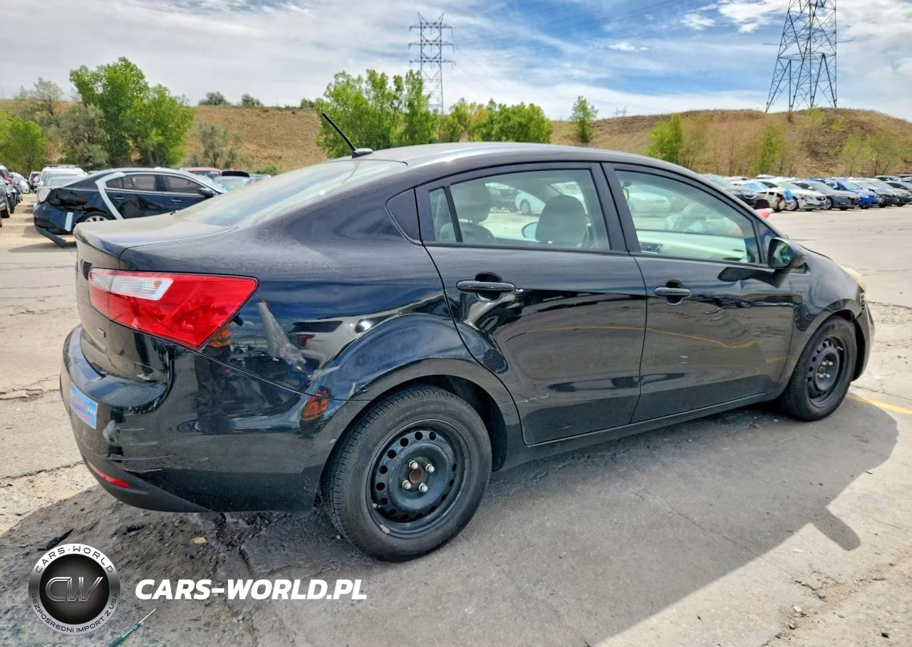 2013 Kia Rio Lx VIN:KNADM4A34D6237466 - 3