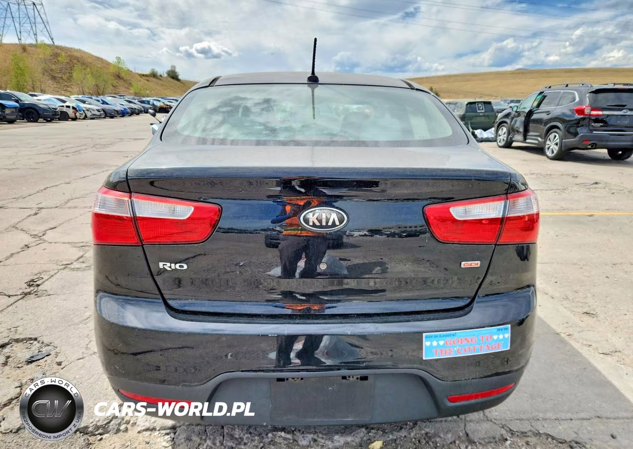 2013 Kia Rio Lx VIN:KNADM4A34D6237466 - 6