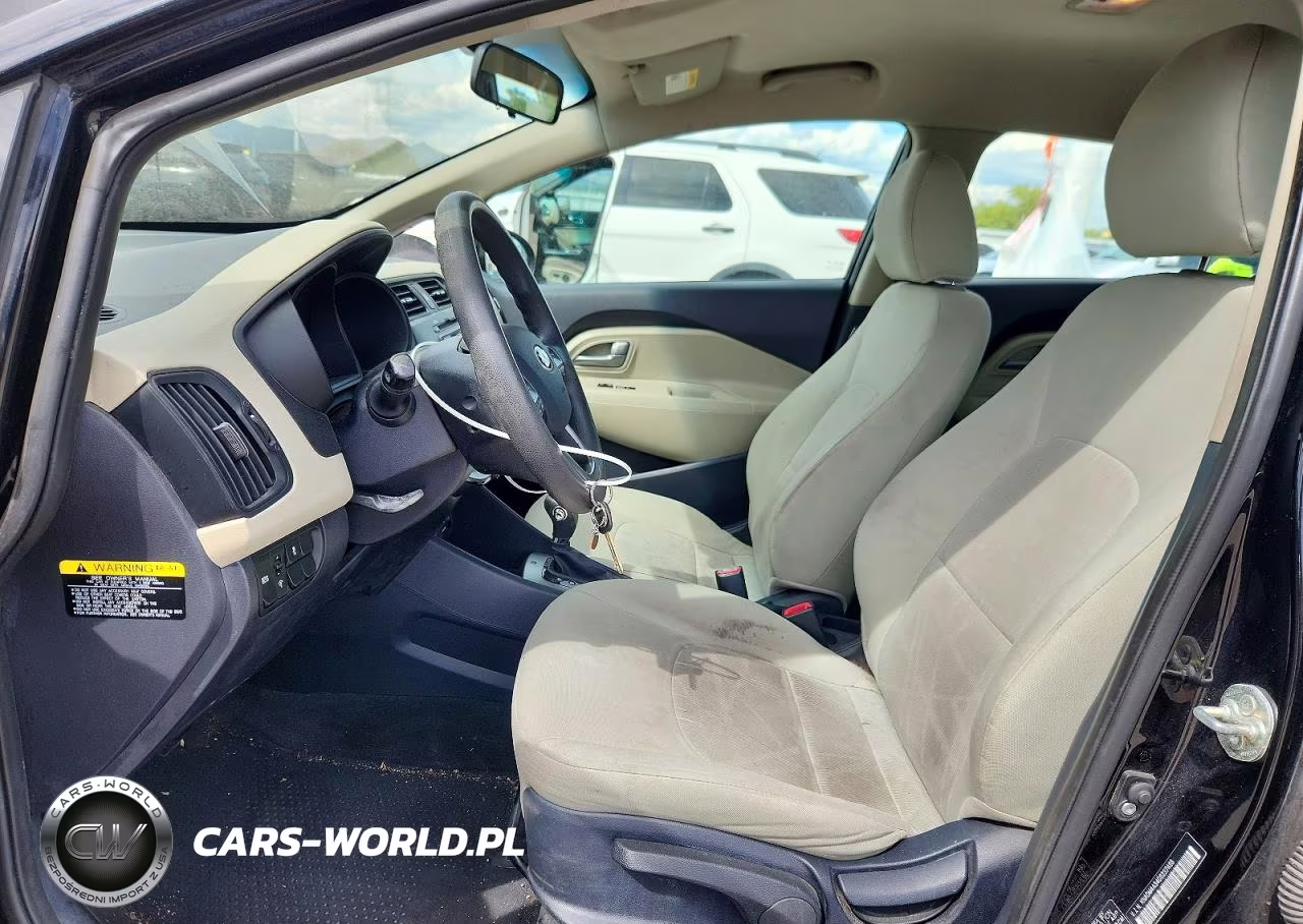 2013 Kia Rio Lx VIN:KNADM4A34D6237466 - 7
