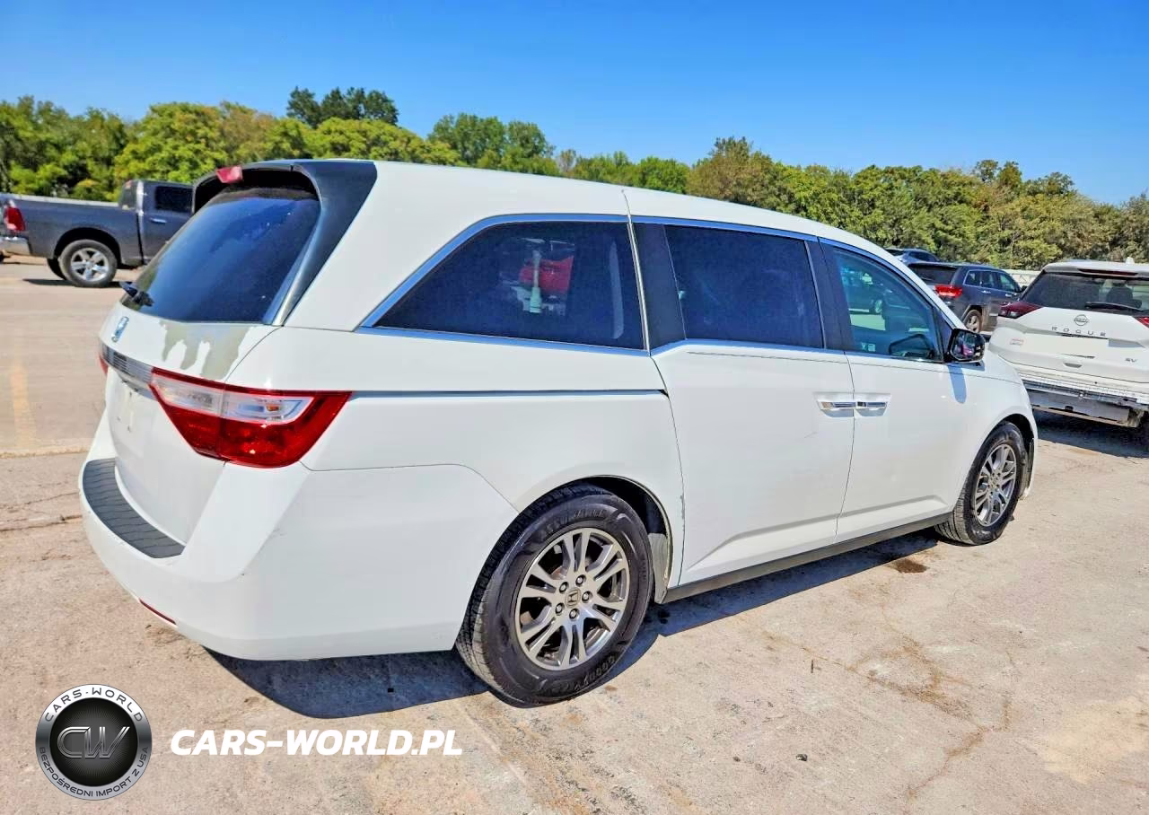 2012 Honda Odyssey Exl VIN:5FNRL5H67CB146454 - 3