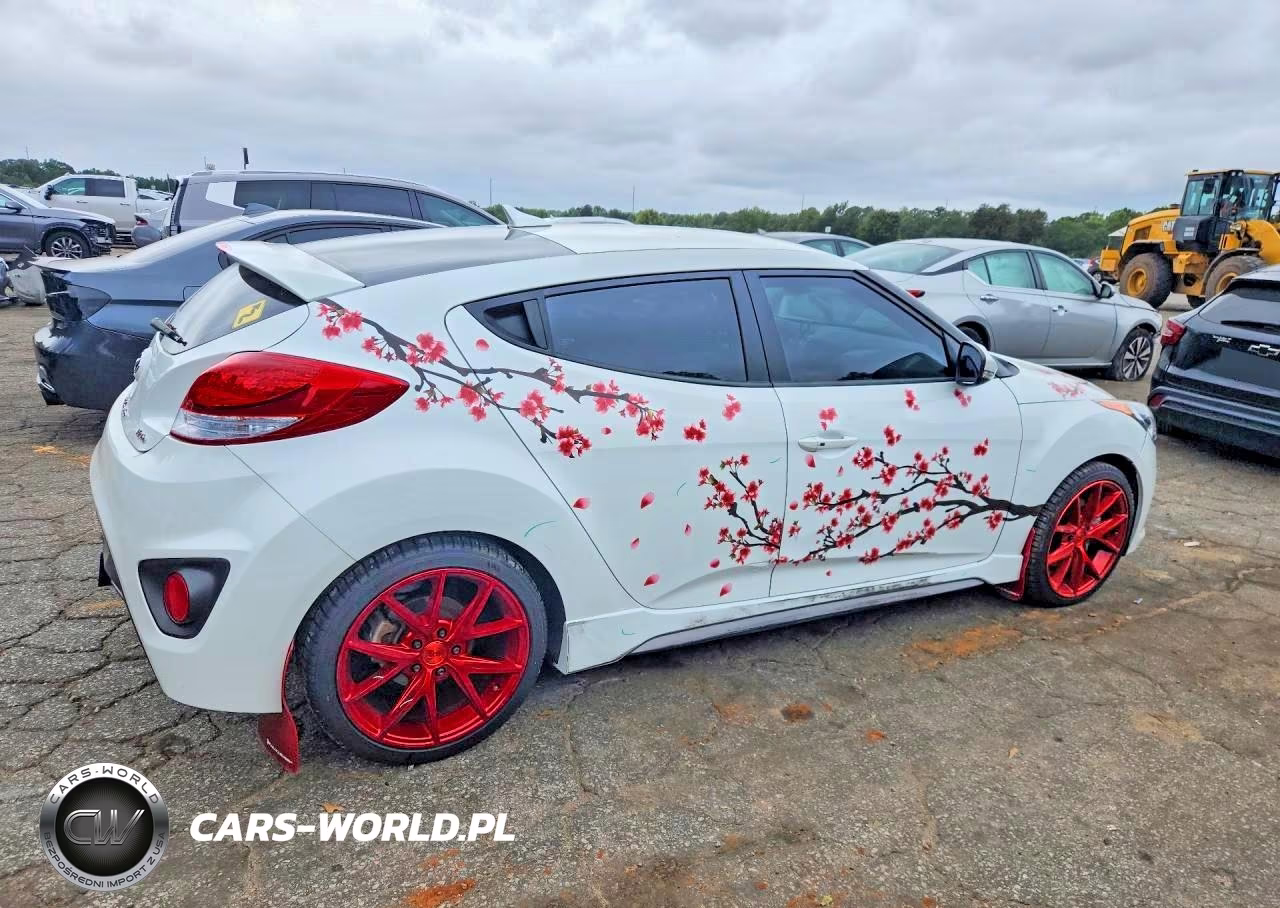 2016 Hyundai Veloster Turbo VIN:KMHTC6AE2GU293531 - 3