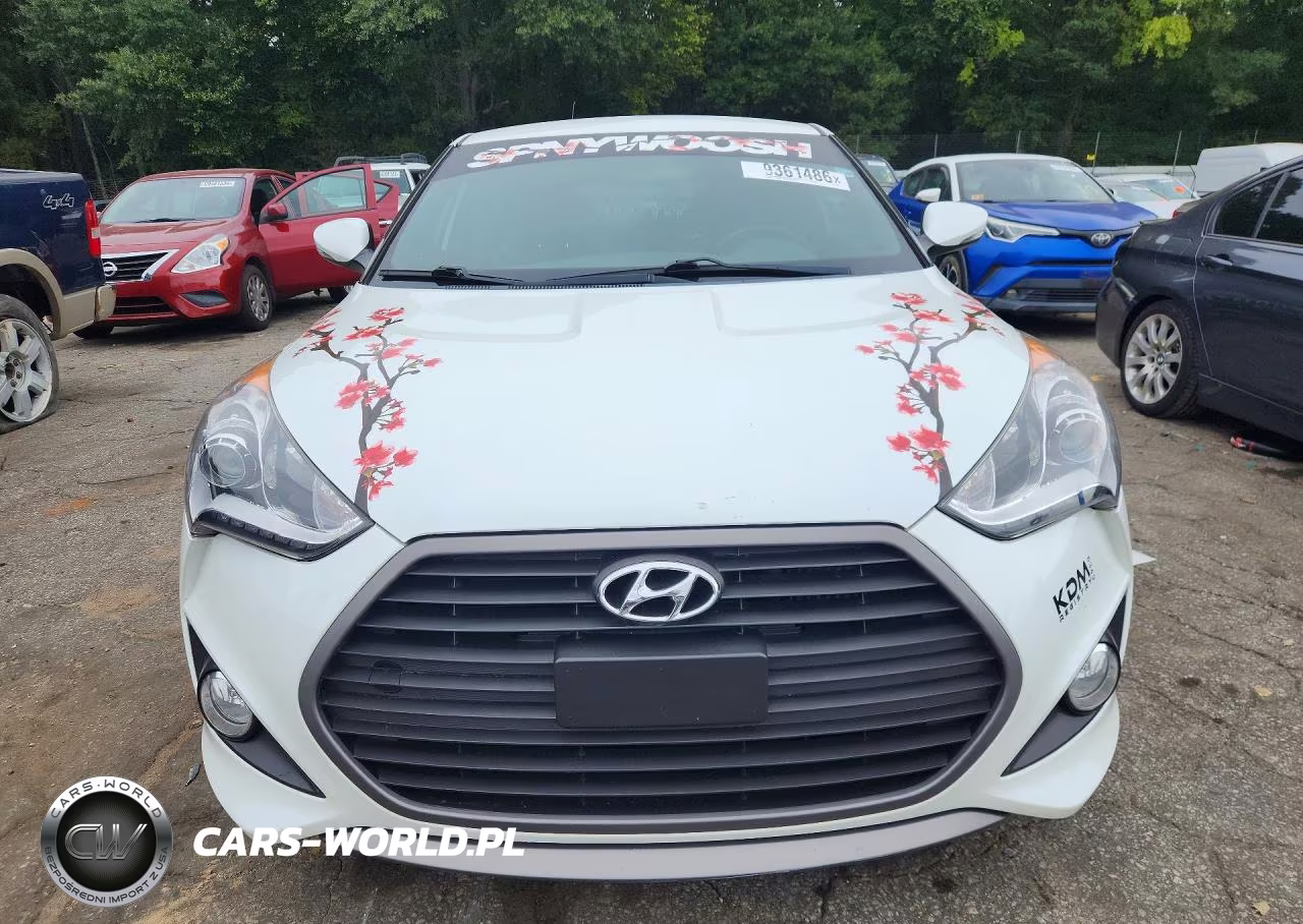2016 Hyundai Veloster Turbo VIN:KMHTC6AE2GU293531 - 5