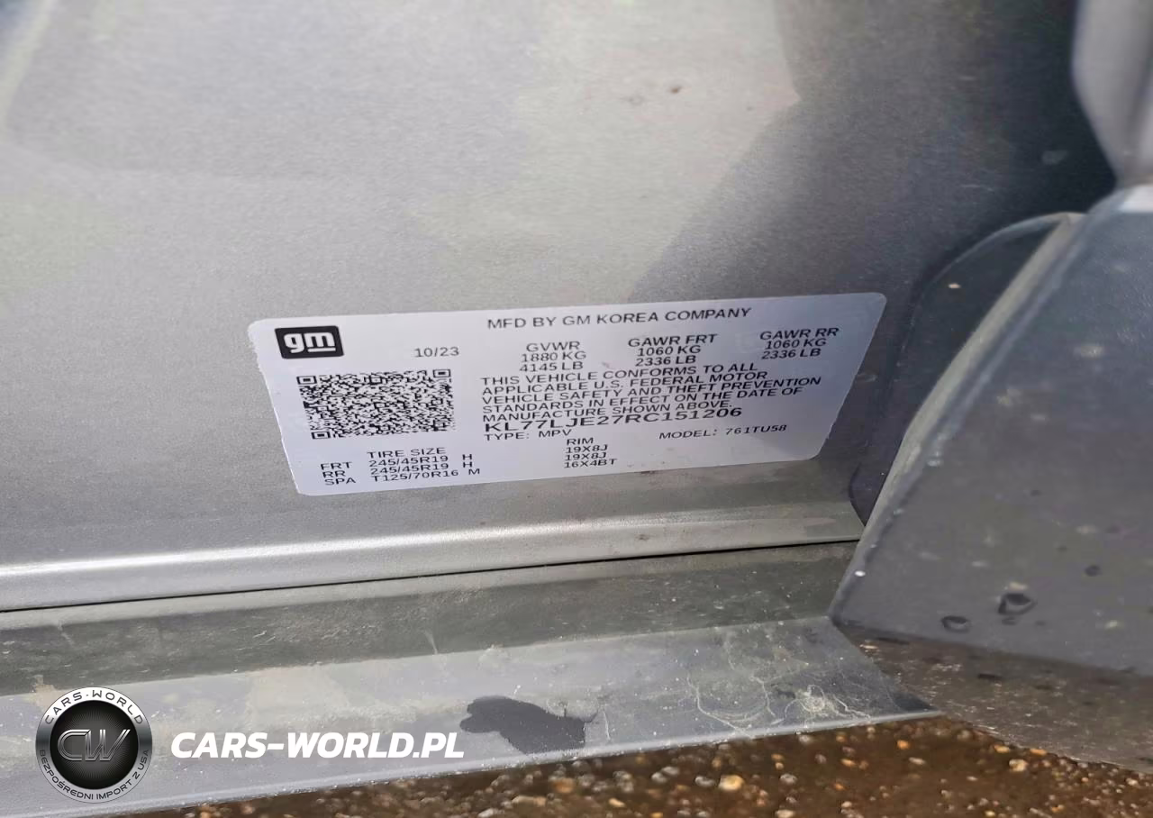 2024 Chevrolet Trax 2Rs VIN:KL77LJE27RC151206 - 13
