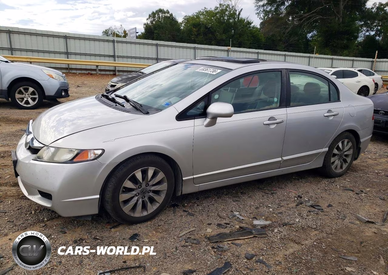 2010 Honda Civic Exl VIN:2HGFA1F92AH509136 - 1