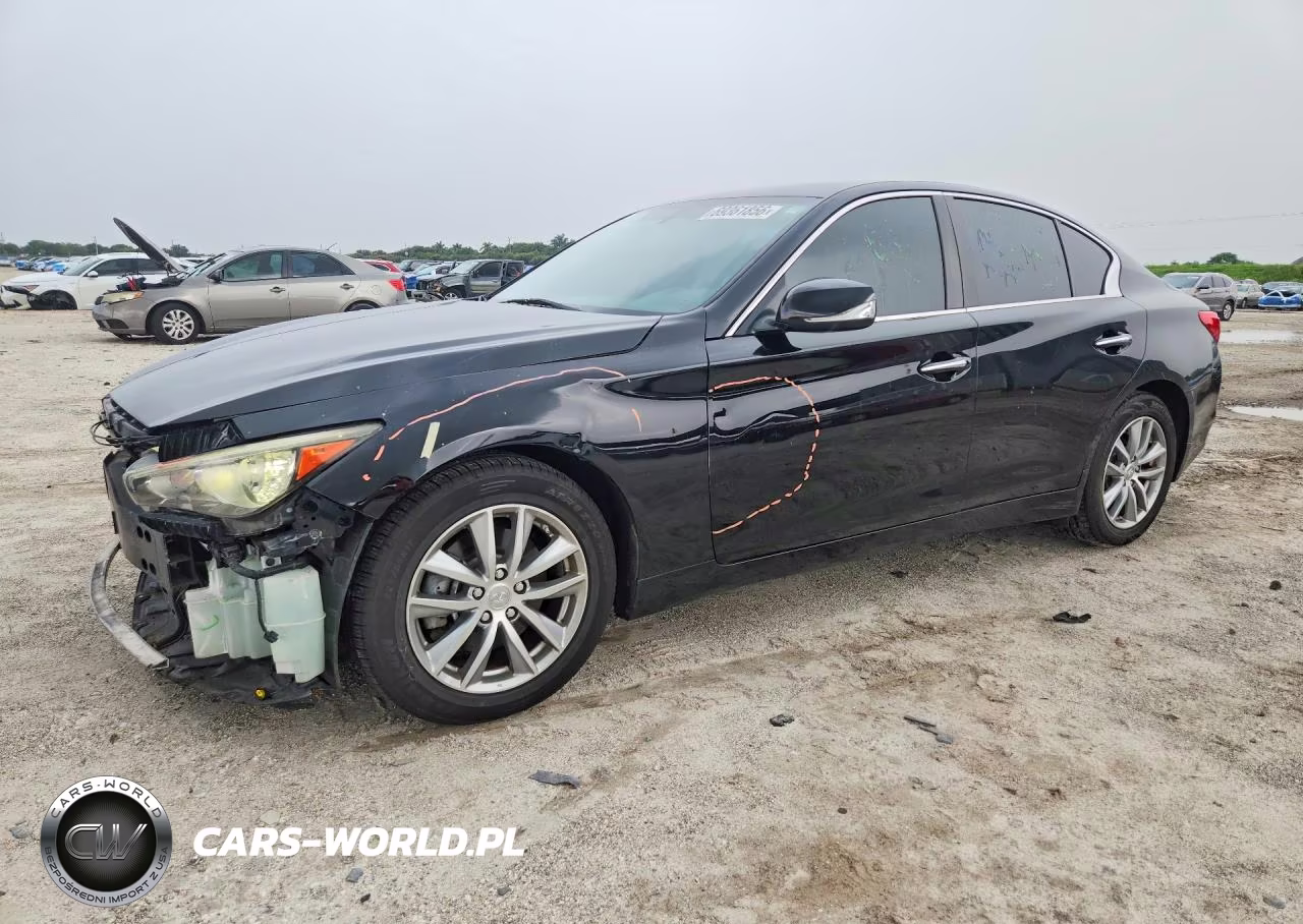 2016 Infiniti Q50 3.0T Premium VIN:JN1EV7ARXGM343532 - 1