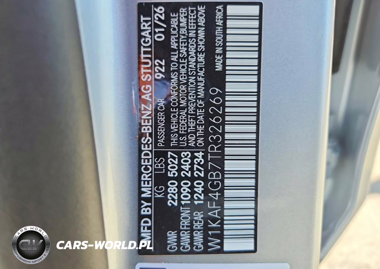 2026 Mercedes-Benz C 300 VIN:W1KAF4GB7TR326269 - 13