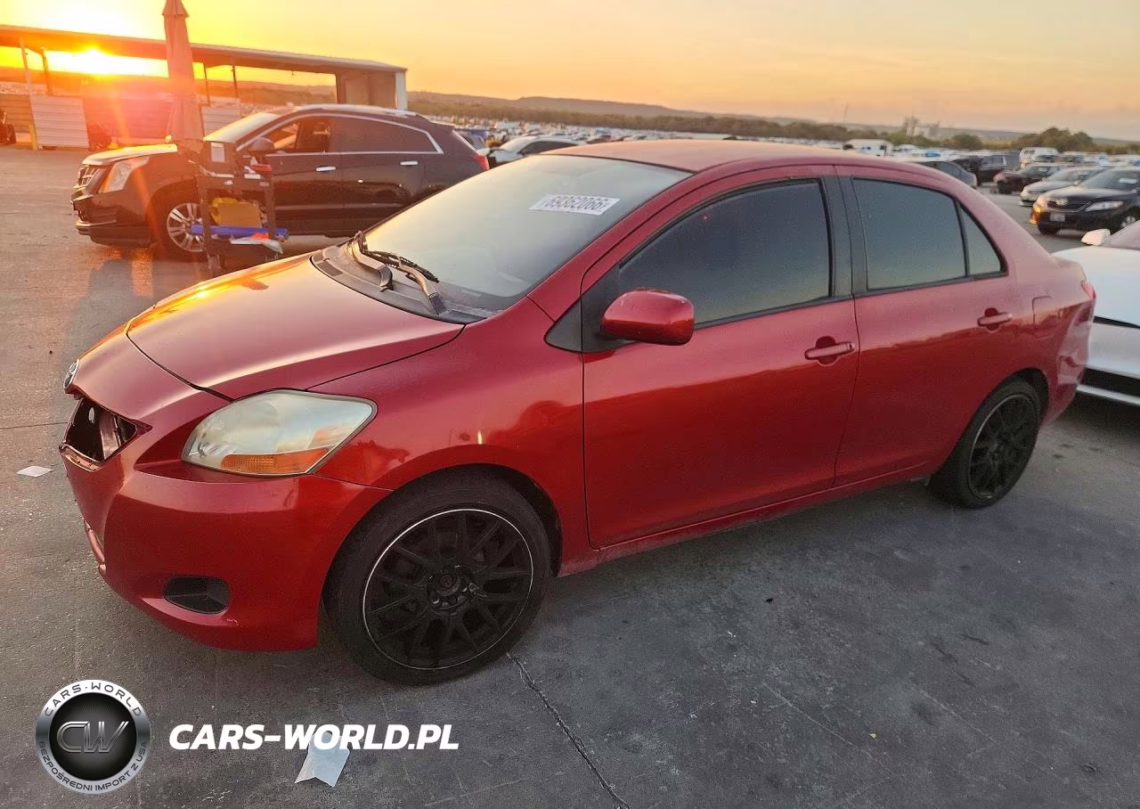 2008 Toyota Yaris Base VIN:JTDBT923581290625 - 1