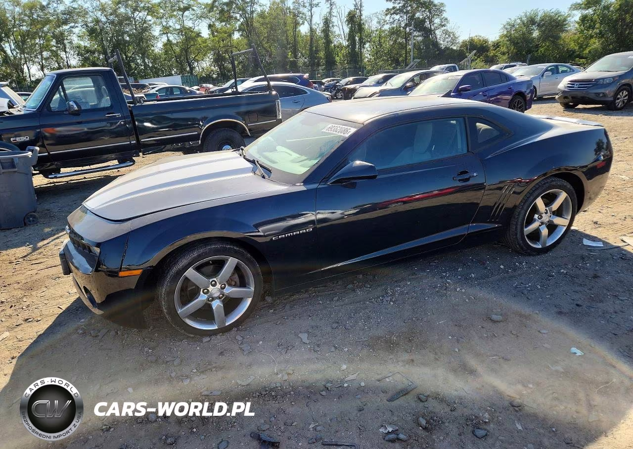 2013 Chevrolet Camaro Lt VIN:2G1FB1E32D9146305 - 1