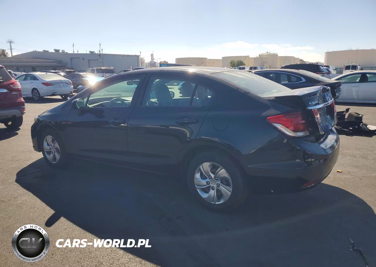 2014 Honda Civic Lx VIN:19XFB2F59EE218374 - 2