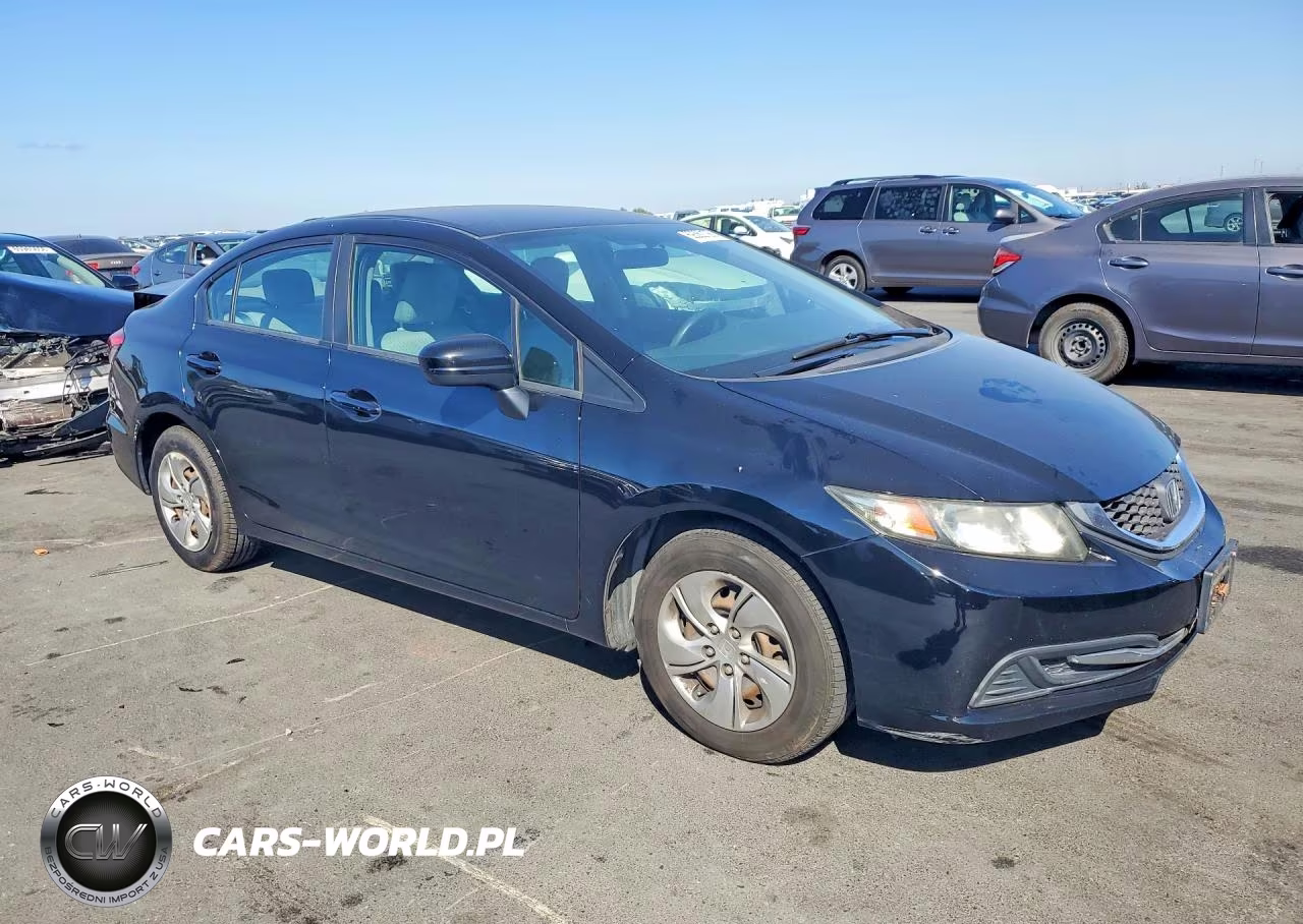 2014 Honda Civic Lx VIN:19XFB2F59EE218374 - 4