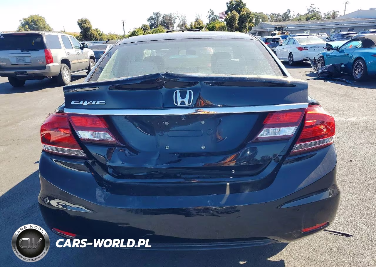 2014 Honda Civic Lx VIN:19XFB2F59EE218374 - 6