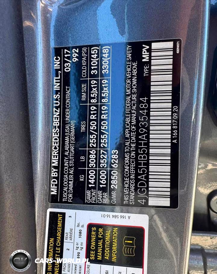 2017 Mercedes-Benz Gle 350 4Matic VIN:4JGDA5HB5HA935484 - 10