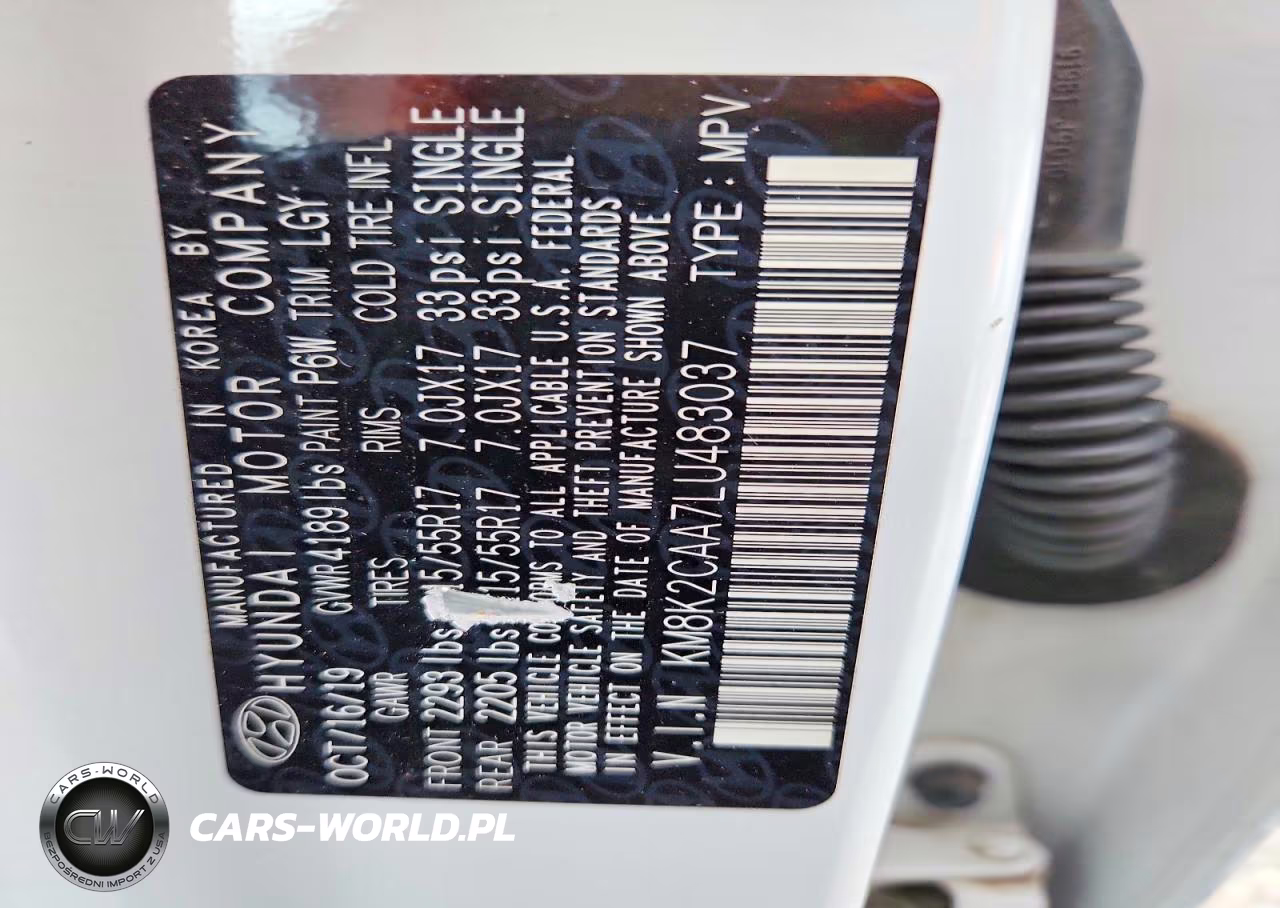 2020 Hyundai Kona Sel VIN:KM8K2CAA7LU483037 - 14