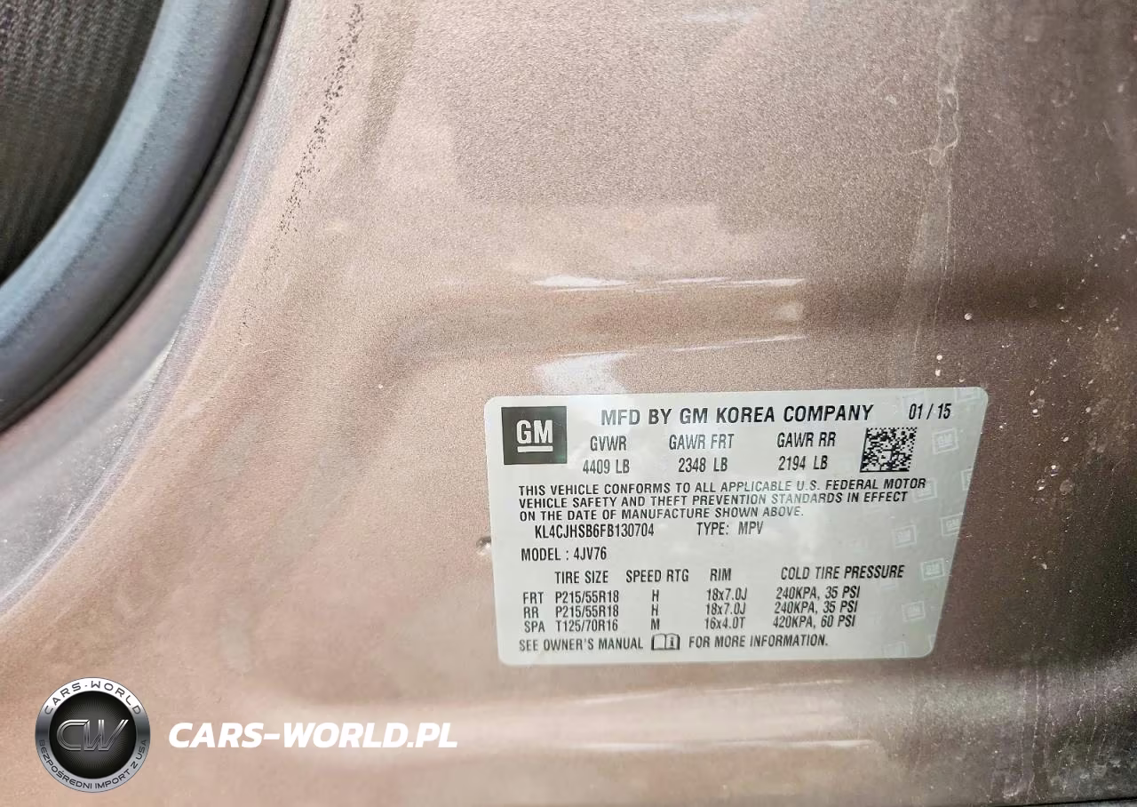2015 Buick Encore Premium VIN:KL4CJHSB6FB130704 - 13