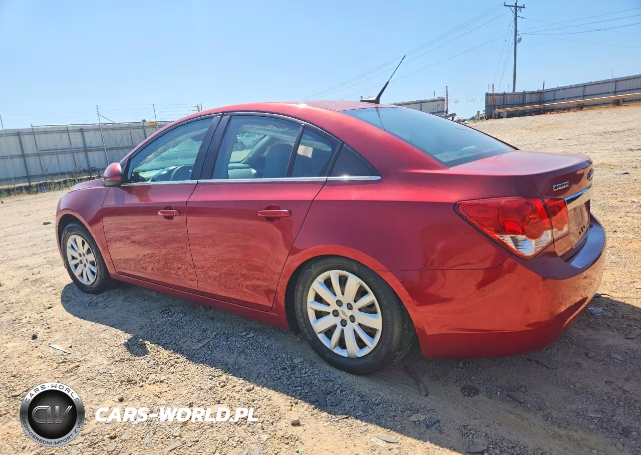 2011 Chevrolet Cruze Lt VIN:1G1PF5S99B7226160 - 2
